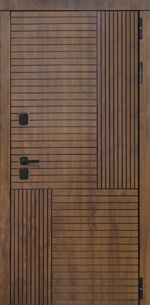 Фото Дверь ДвериПРО Авеста Лаура-2 (16мм, светлый мореный дуб) DPRO196014